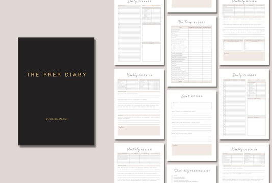 The Prep Diary - FREE SHIPPING